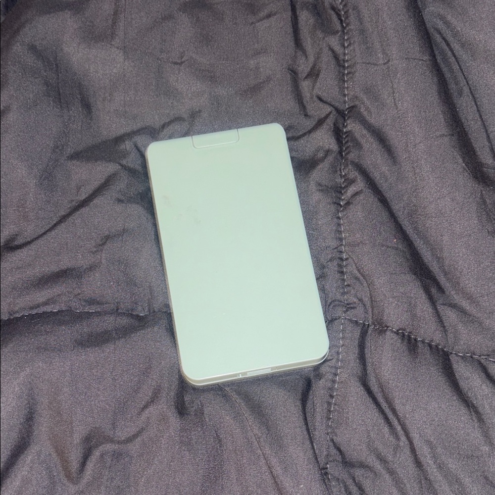 green Compact Mirror